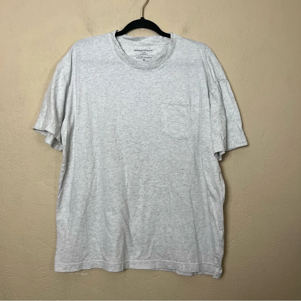 5/$30 Banana republic short sleeve cotton classic comfort shirt size XL
